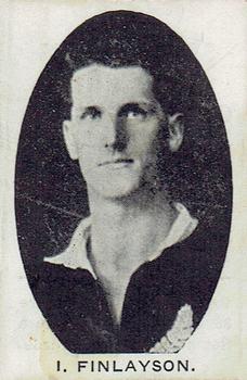 1930 Sweetacres Football Records #6 Bunny Finlayson Front